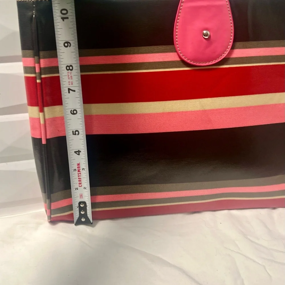 Franklin Covey‎ Striped Multicolor Laptop Tablet  Bag Never Used